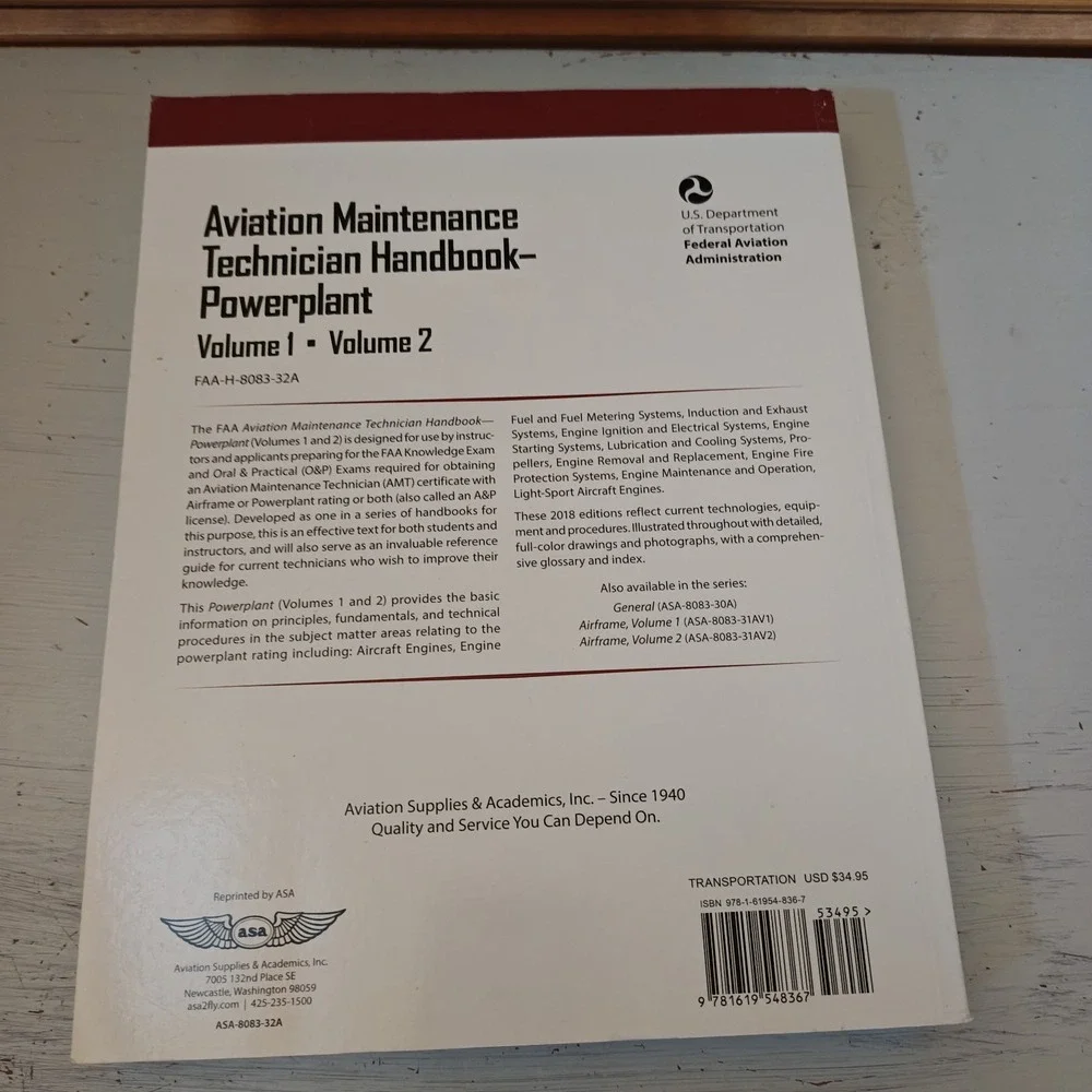 Aviation Maintenance Paperback, by Federal Aviation Administration 9781619548367